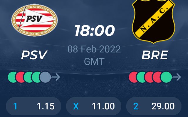 soi kèo NAC Breda vs FC Eindhoven