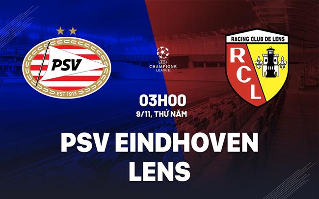 soi kèo PSV Eindhoven cùng Lens